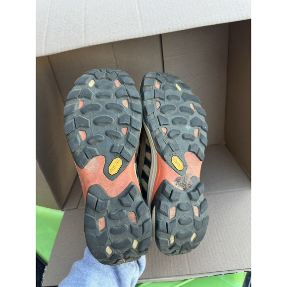 Merrell Chameleon II Stretch Mens 10 Trail Hiking Shoes Vibram Tan Brown J037529